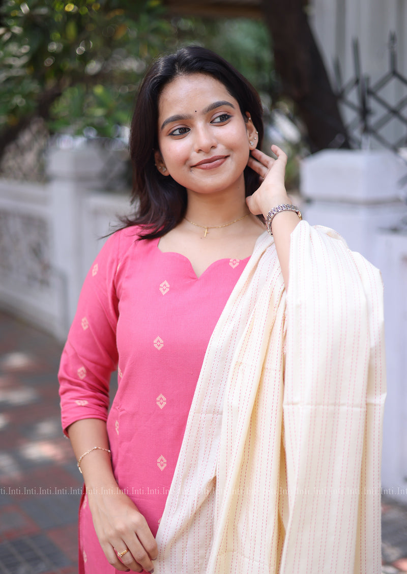 Pink Haze Salwar Suit