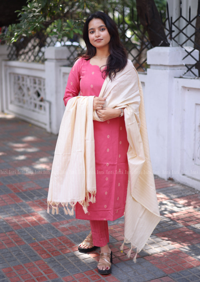 Pink Haze Salwar Suit
