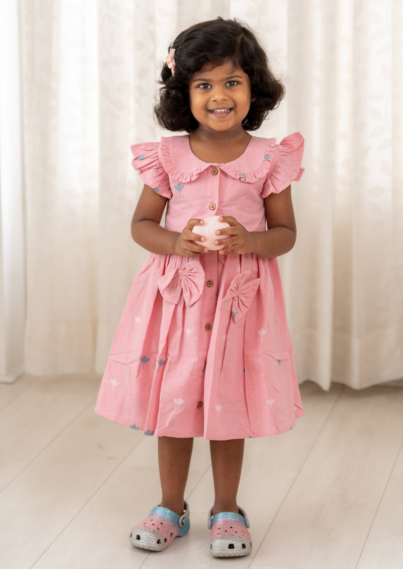 Pinky Peppy Frock