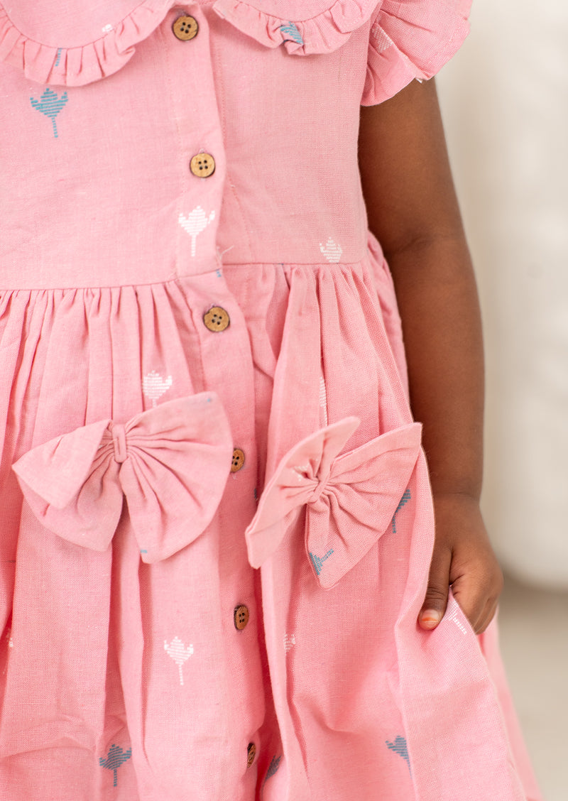 Pinky Peppy Frock
