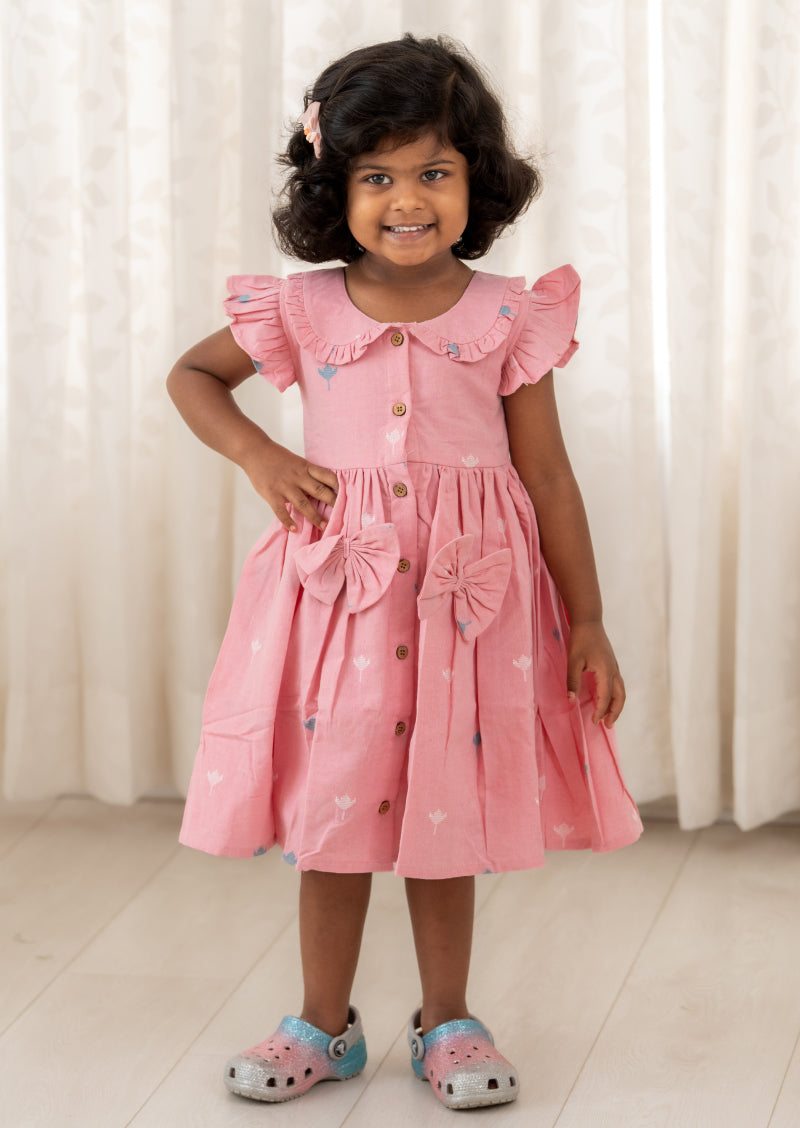 Pinky Peppy Frock
