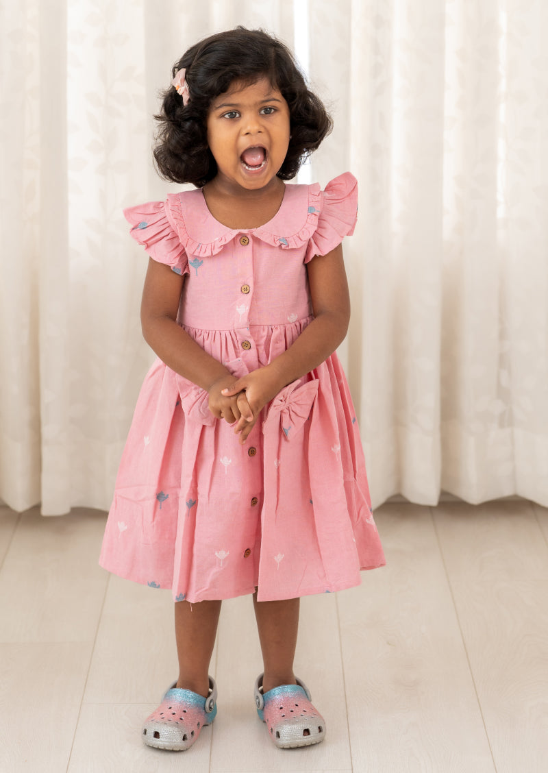 Pinky Peppy Frock
