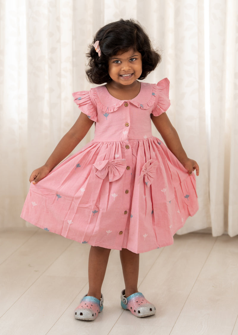 Pinky Peppy Frock
