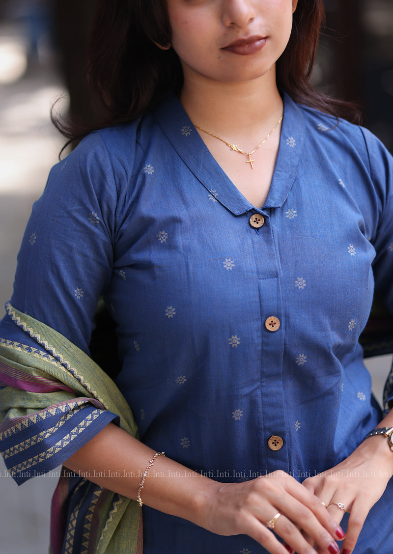 Sapphire Woven Salwar Suit