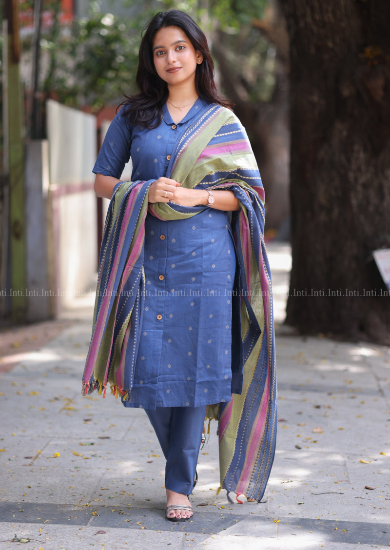 Sapphire Woven Salwar Suit