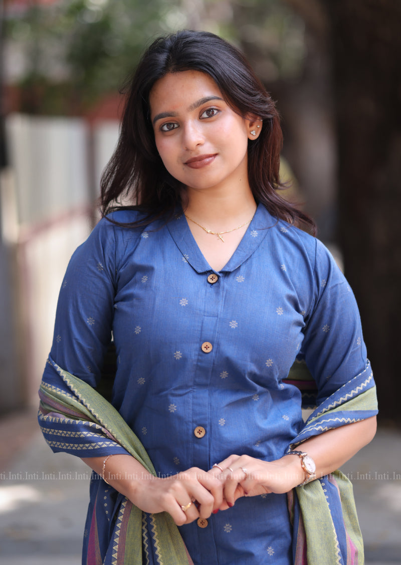 Sapphire Woven Salwar Suit