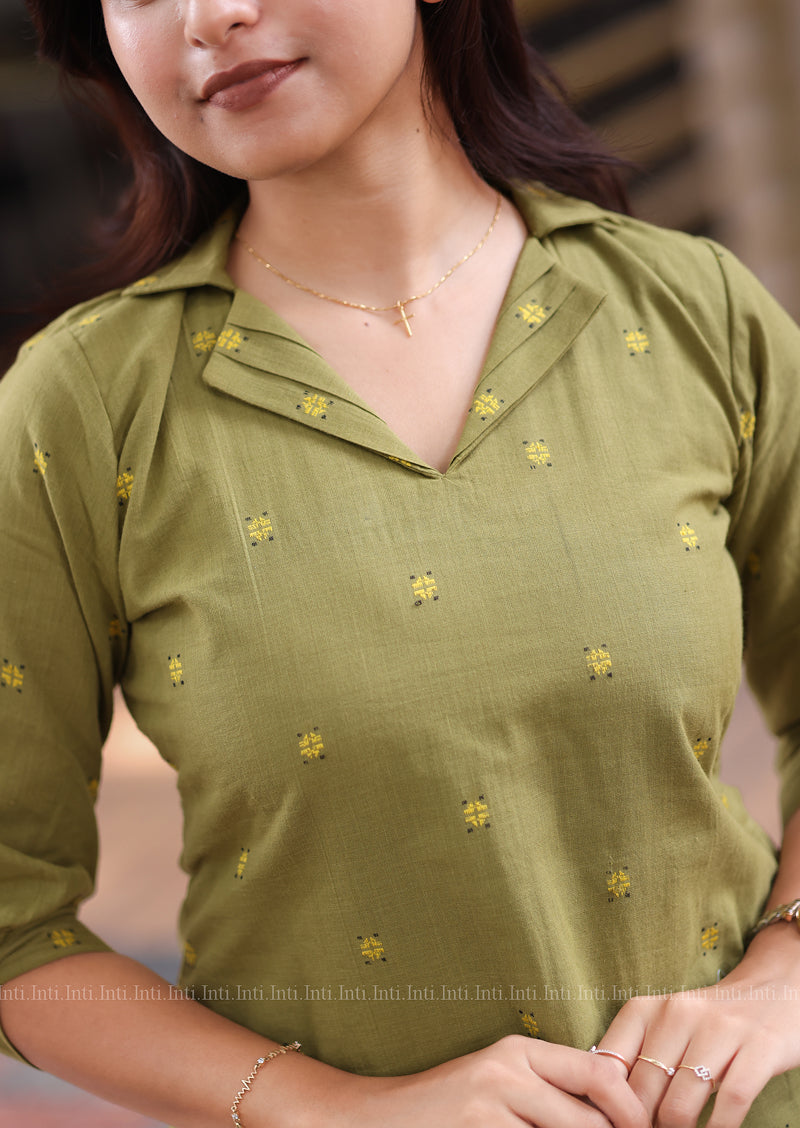 Sunleaf Set Top & Pant Set