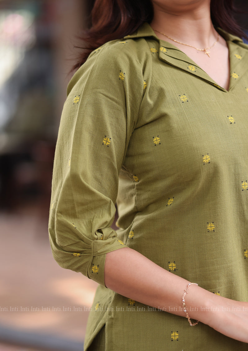 Sunleaf Set Top & Pant Set