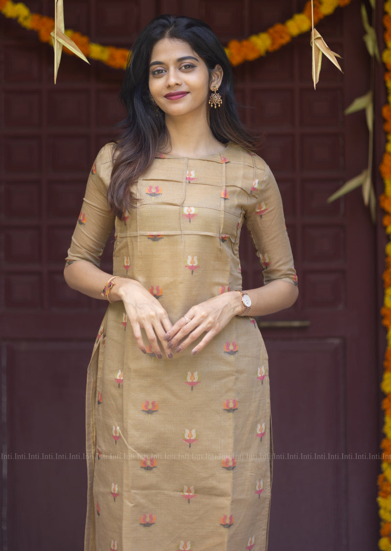 Sunlit Sand Kurti