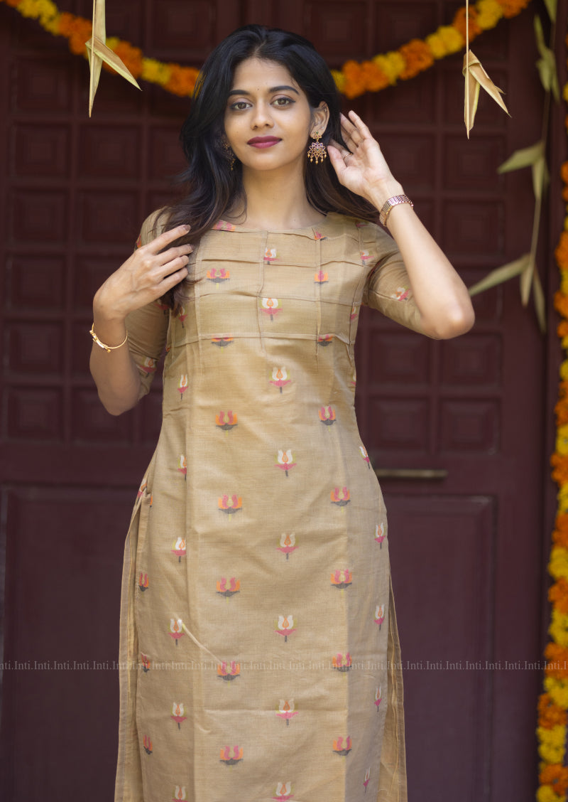 Sunlit Sand Kurti
