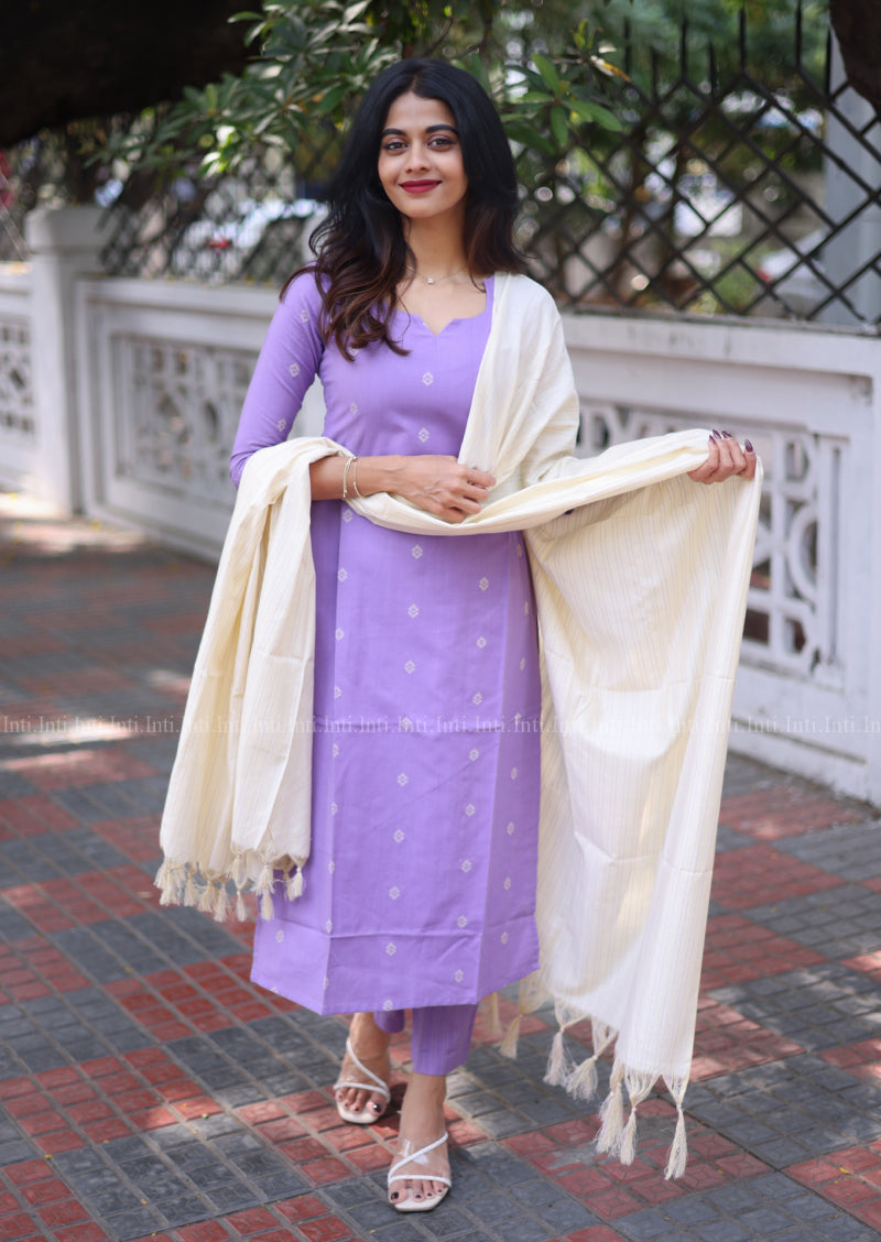 Tinty Blackcurrent Salwar Suit