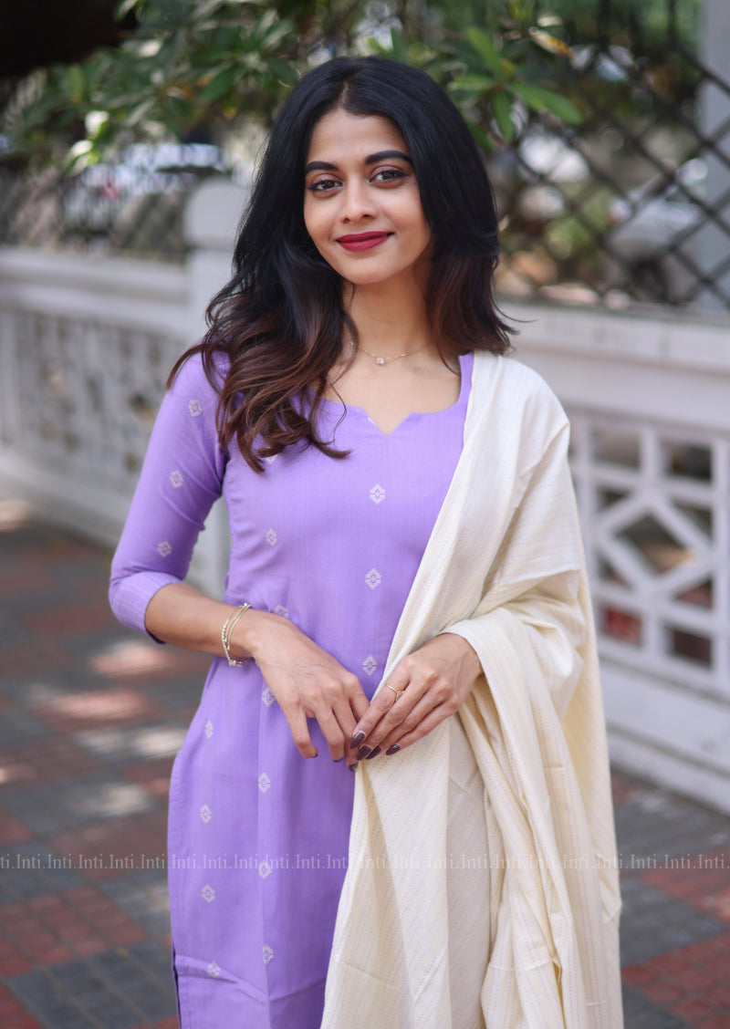 Tinty Blackcurrent Salwar Suit