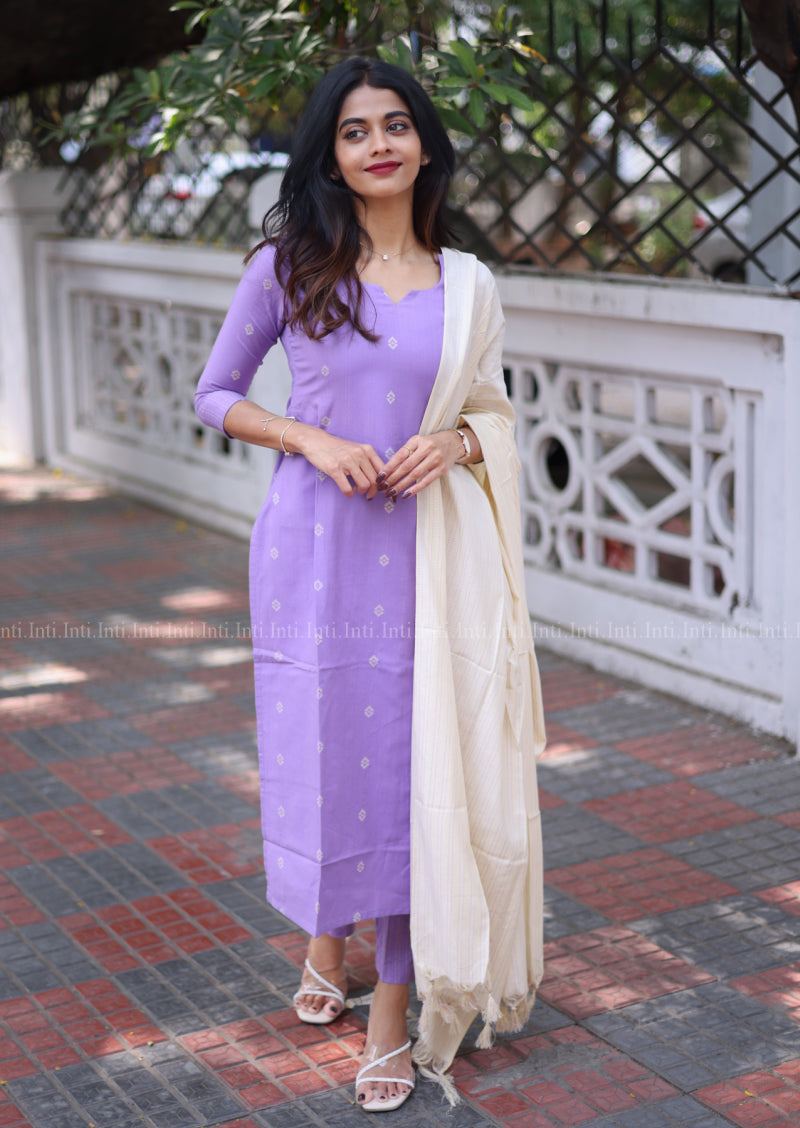 Tinty Blackcurrent Salwar Suit