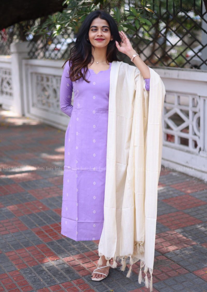 Tinty Blackcurrent Salwar Suit
