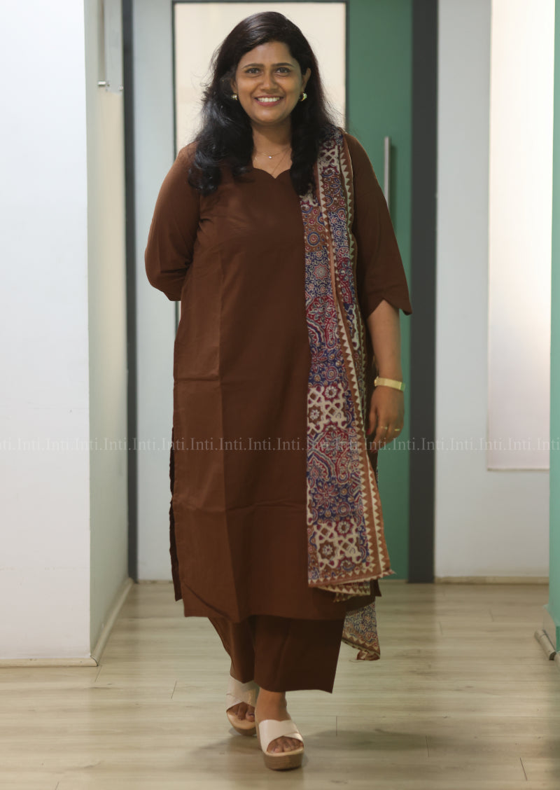 Walnut Whisper Salwar Suit