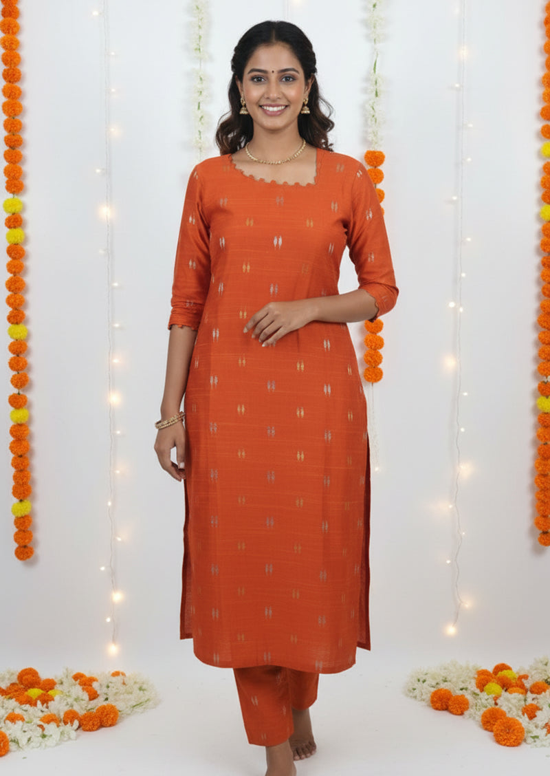 Wild Sunset Salwar Suit