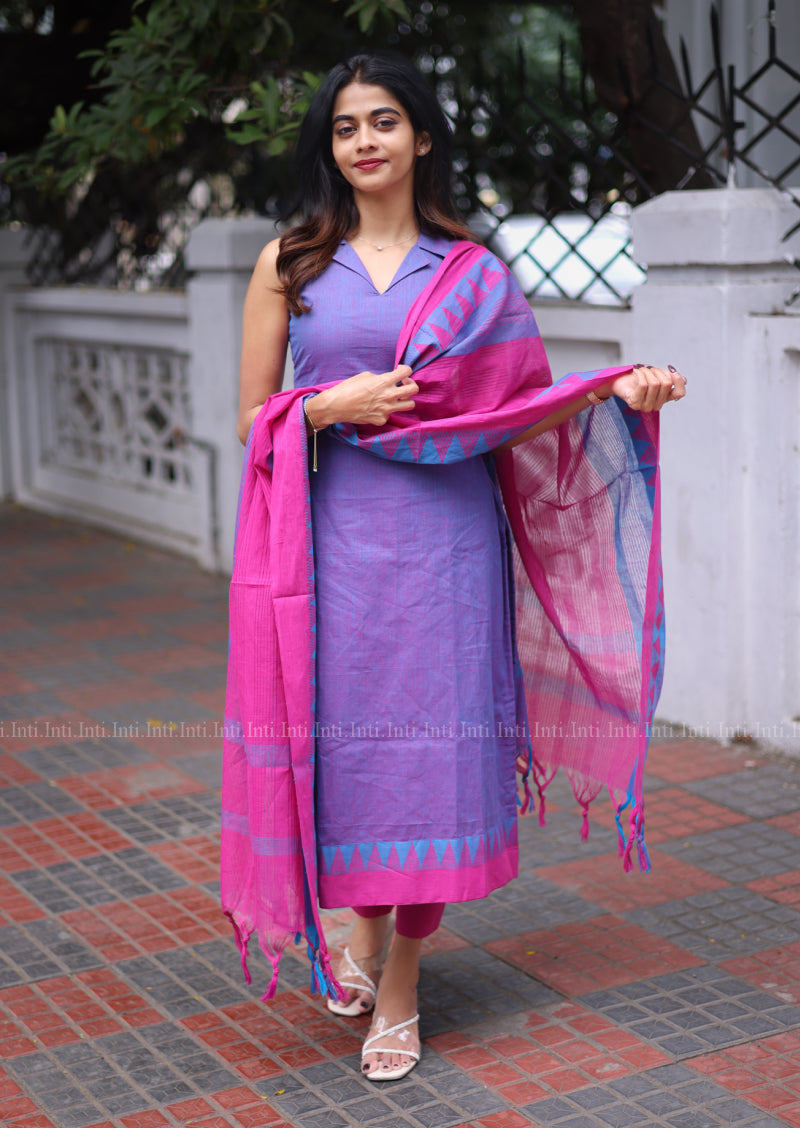 Wildberry Drift Salwar Suit