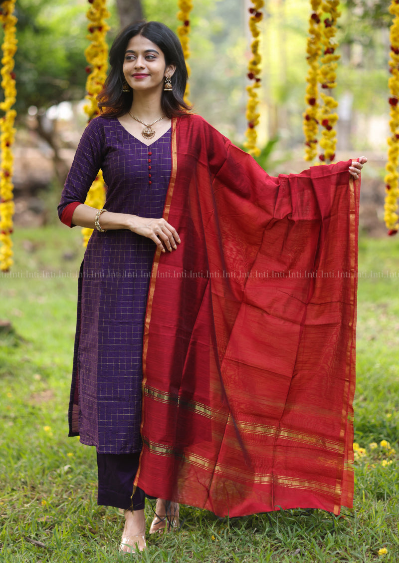 Winefall Vale Salwar Suit
