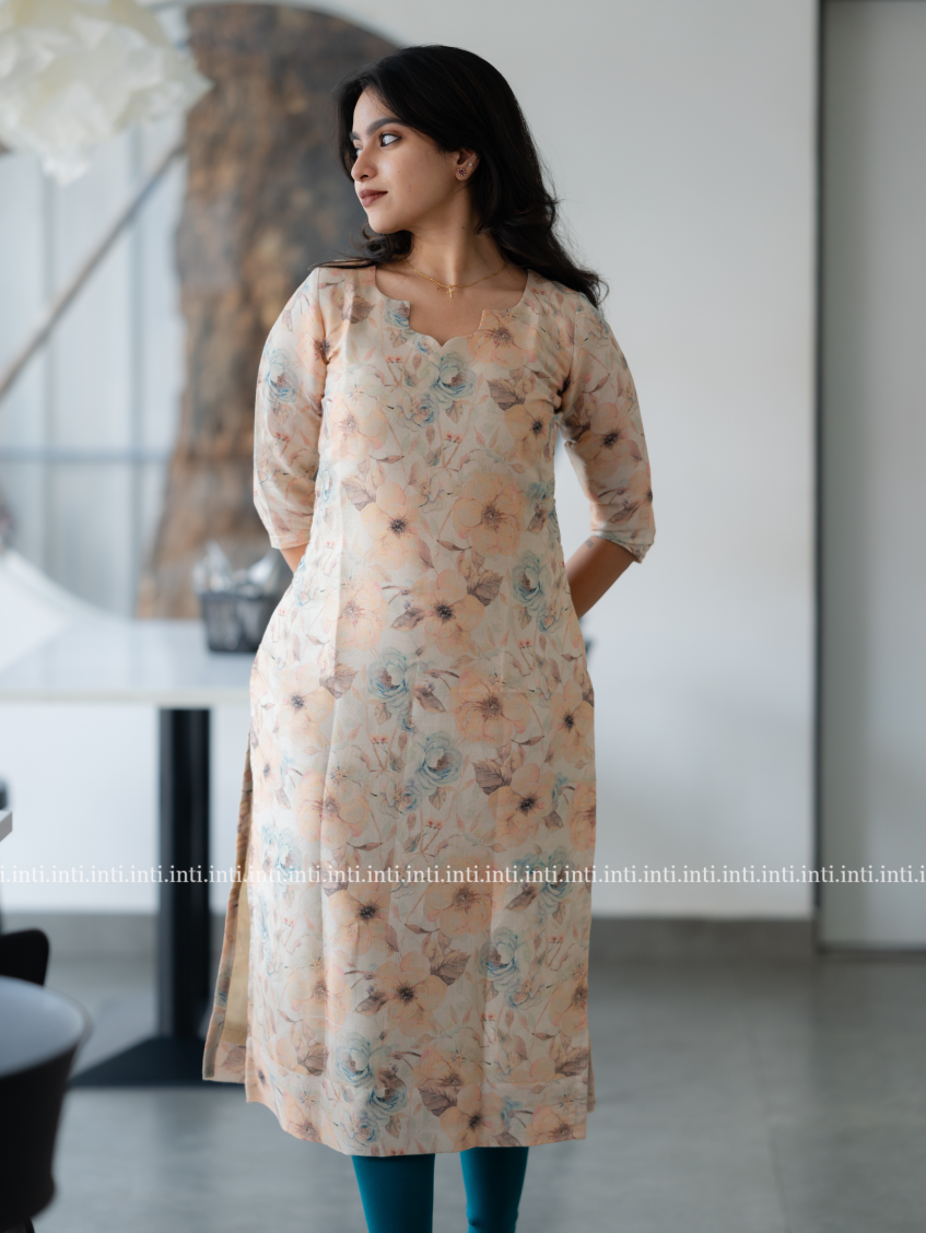 Sky Garden Top & Dupatta Set