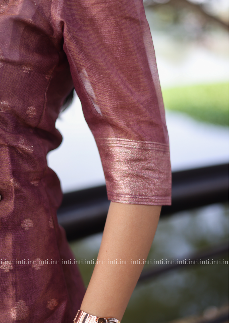 Lilac Haze Top & Dupatta Set
