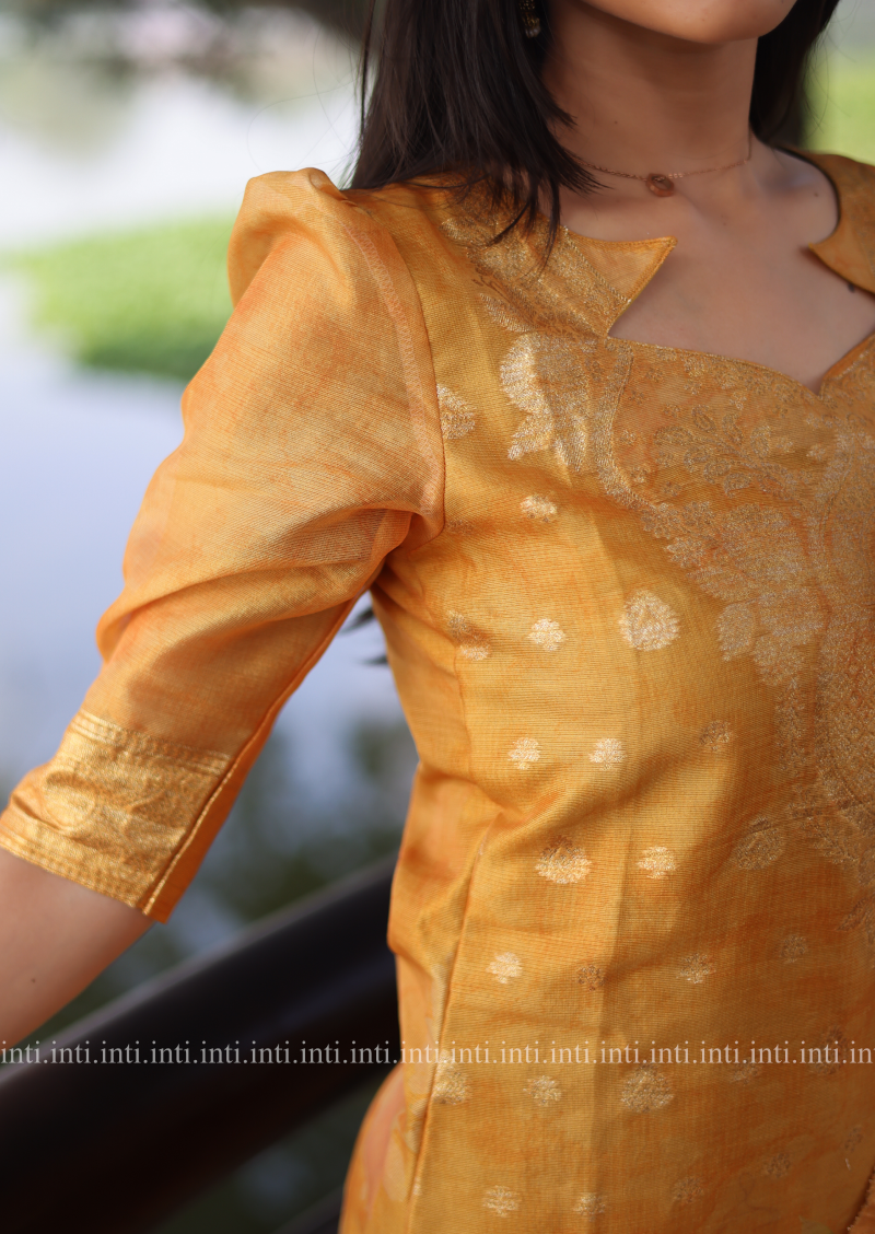 Golden Hour Top & Dupatta Set