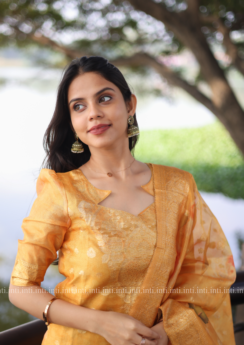 Golden Hour Top & Dupatta Set