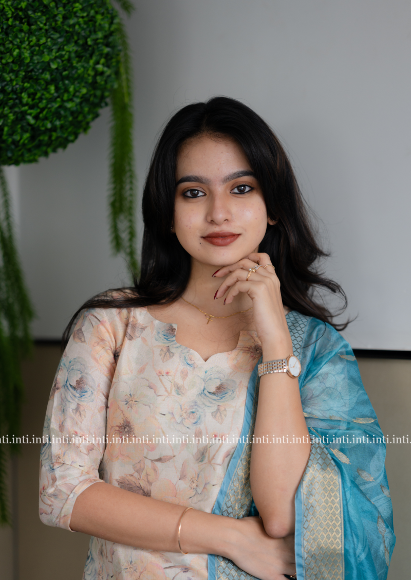 Sky Garden Top & Dupatta Set