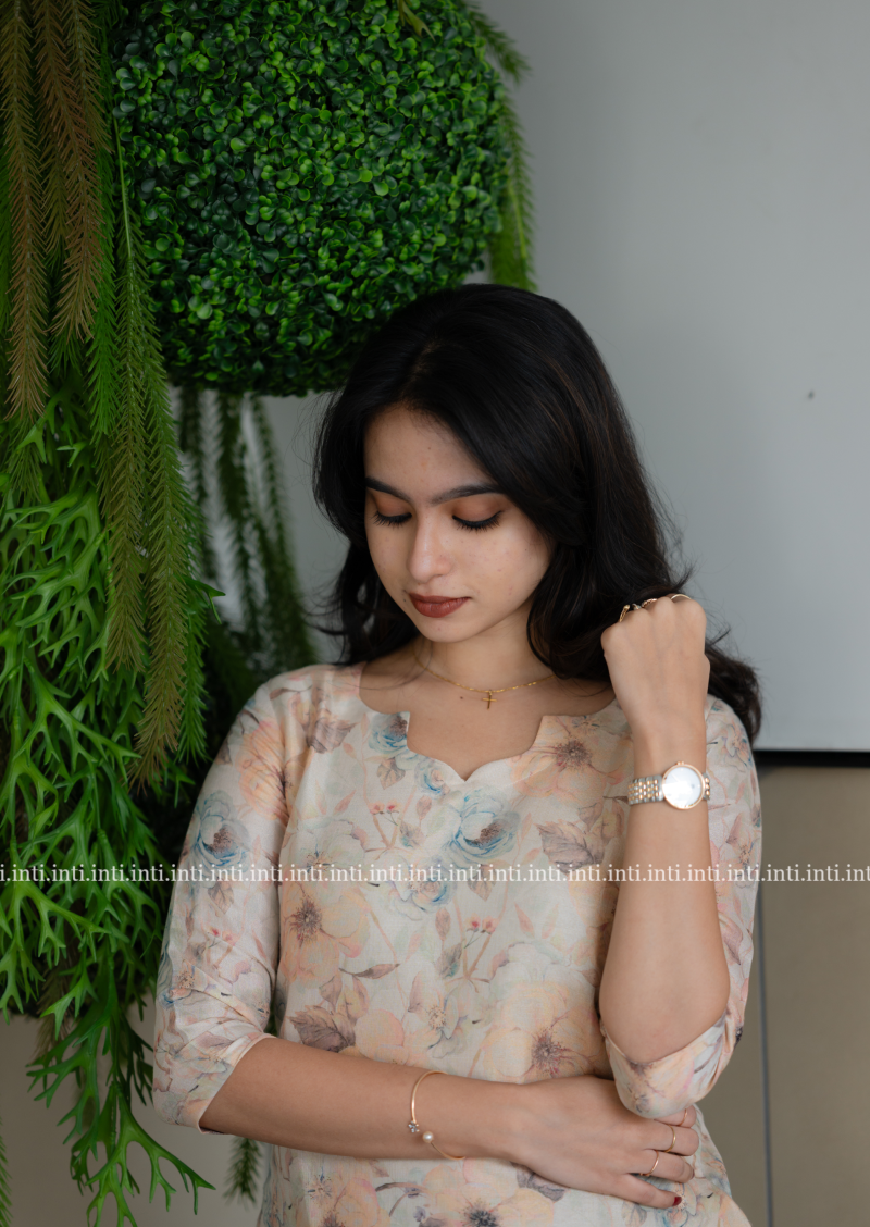 Sky Garden Top & Dupatta Set