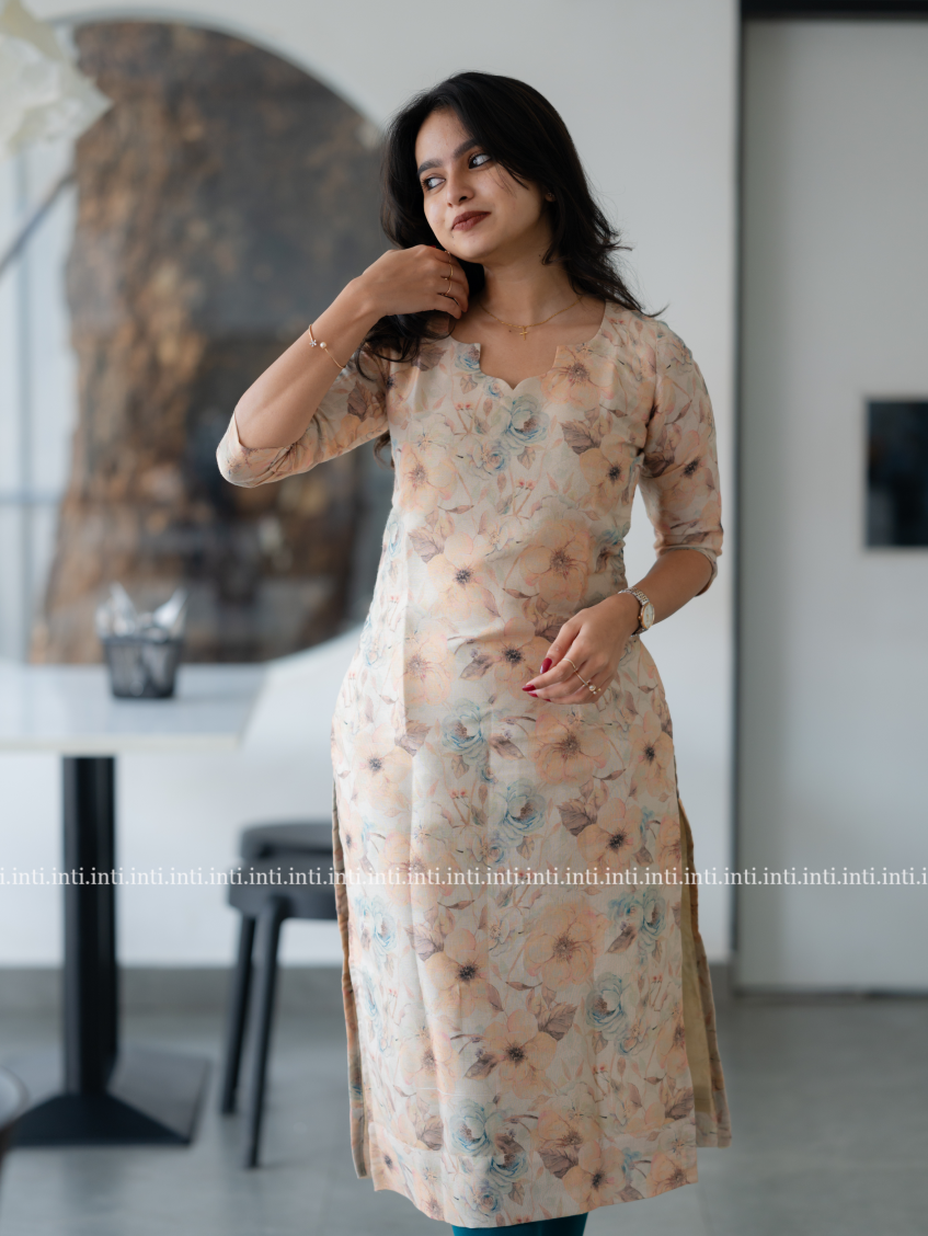 Sky Garden Top & Dupatta Set