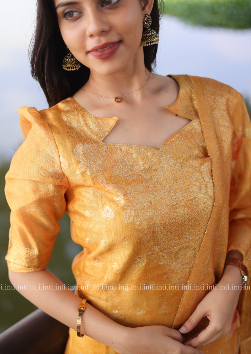 Golden Hour Top & Dupatta Set