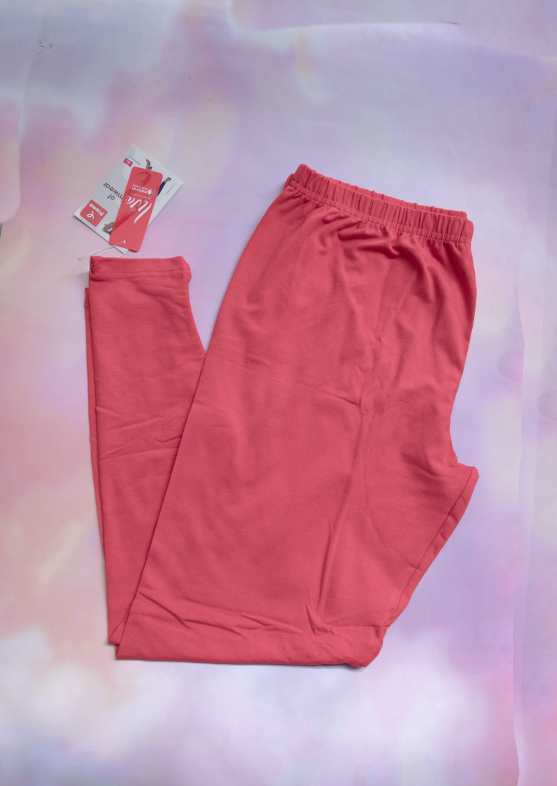 Prisma Ankle Legging - Coral Pink
