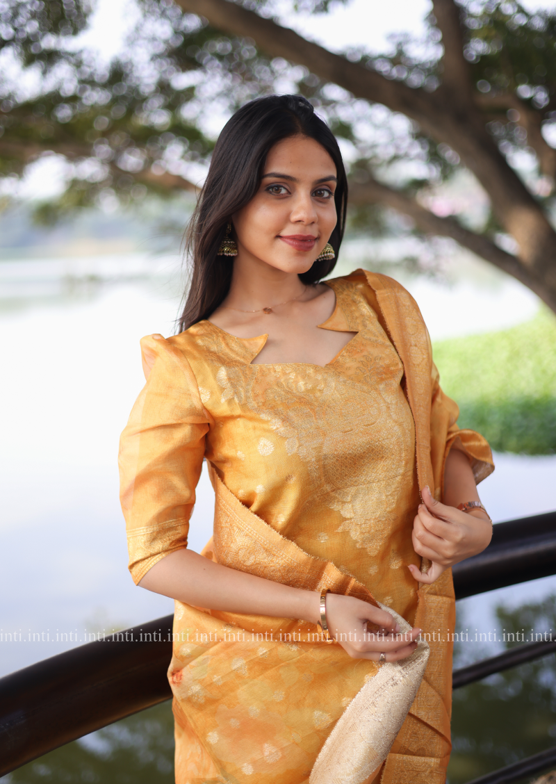 Golden Hour Top & Dupatta Set