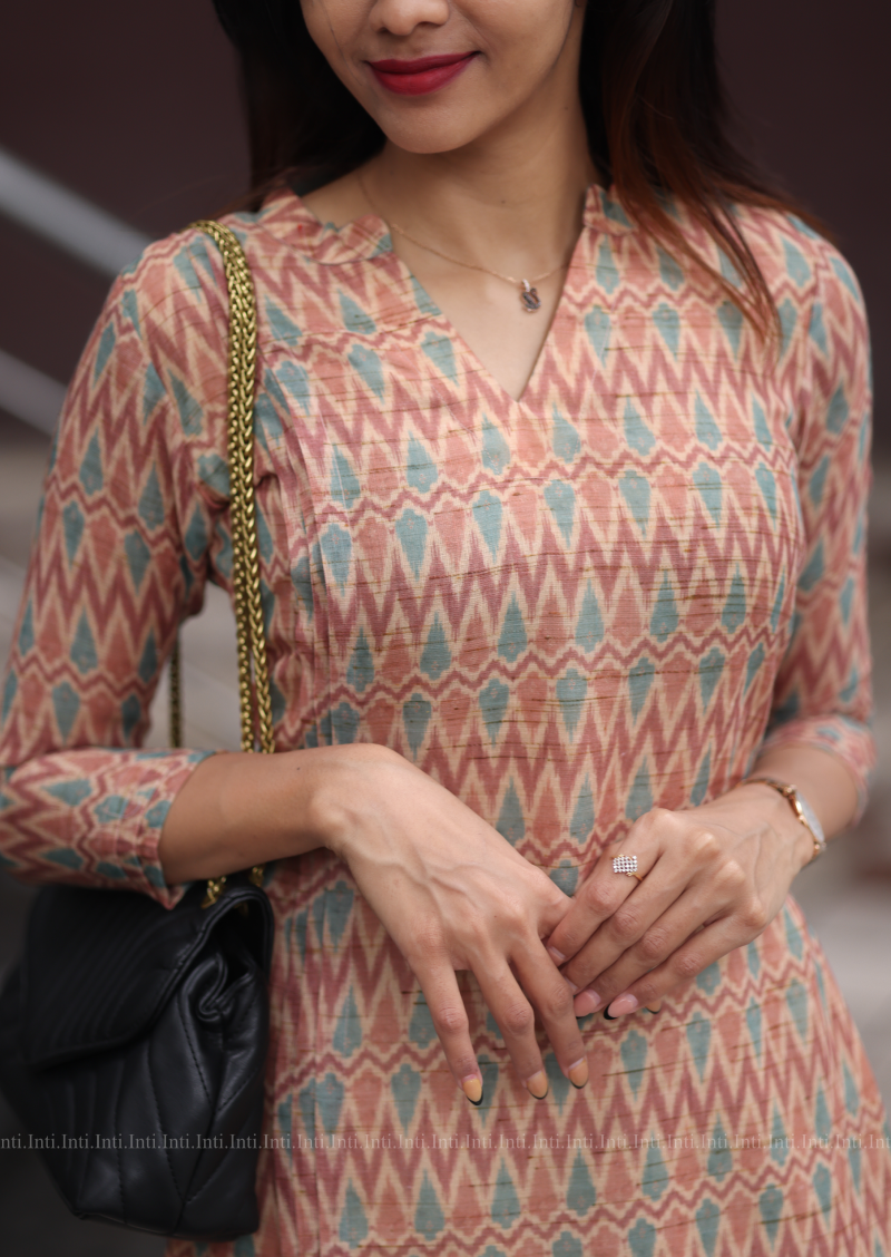 Brown Eclair Top & Pant Set