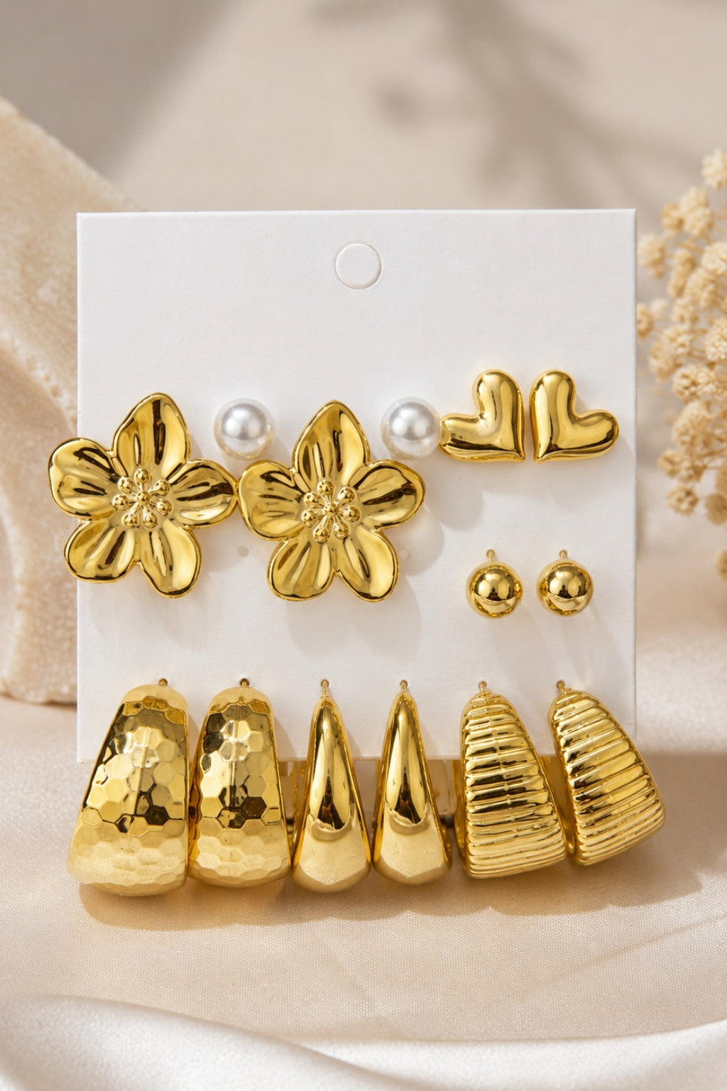 Statement Hook Earrings Pack