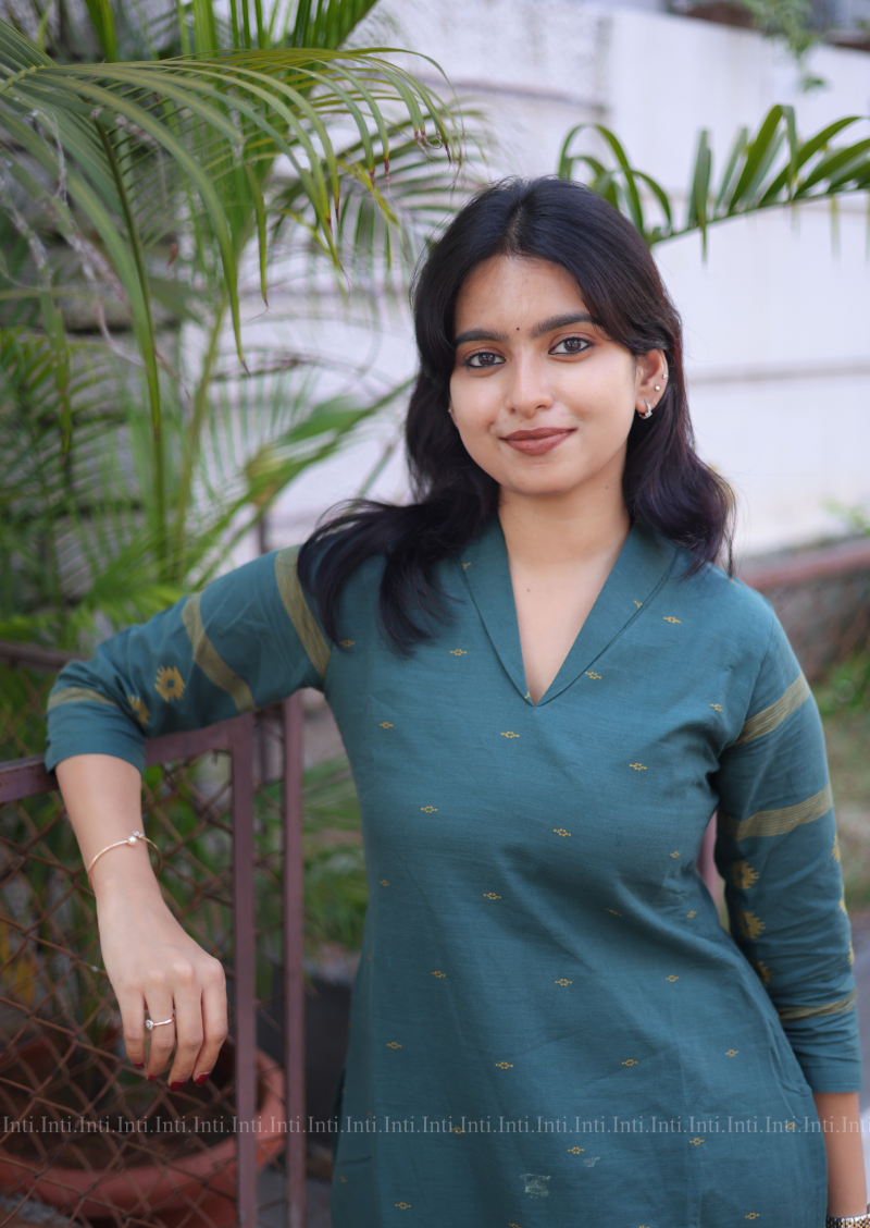 Green Gala Top & Pant Set