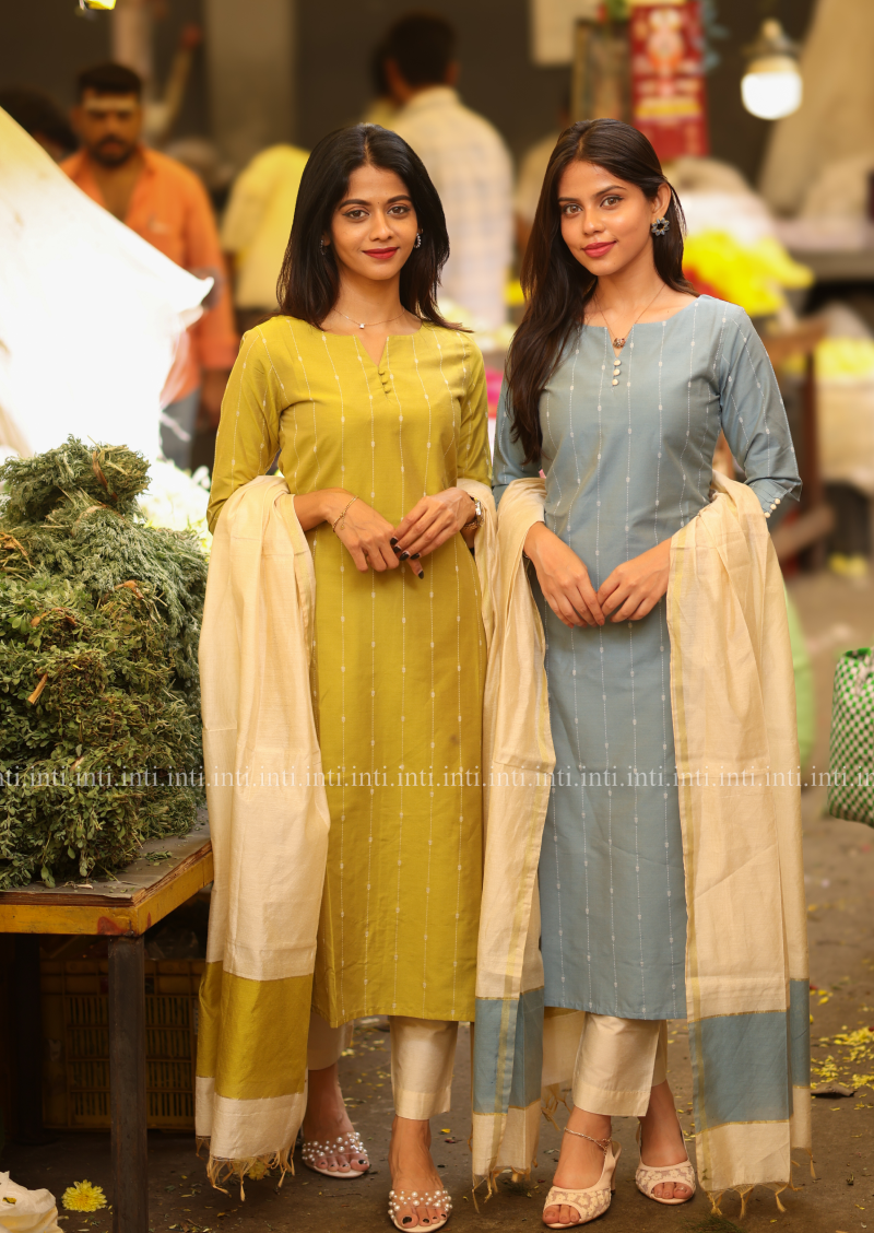 Heritage Blue Salwar Suit