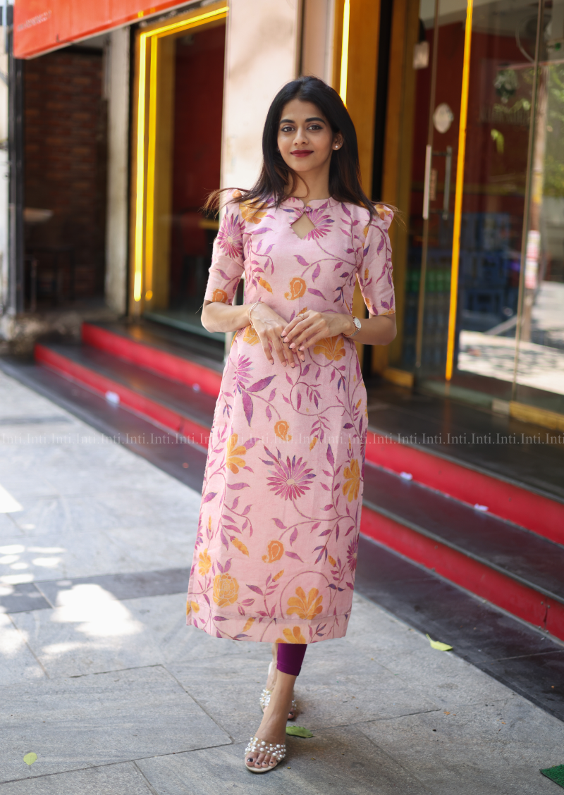 Hushed Plum Kurti