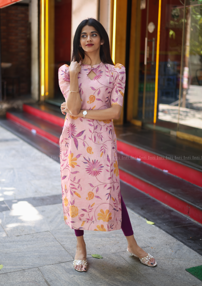 Hushed Plum Kurti