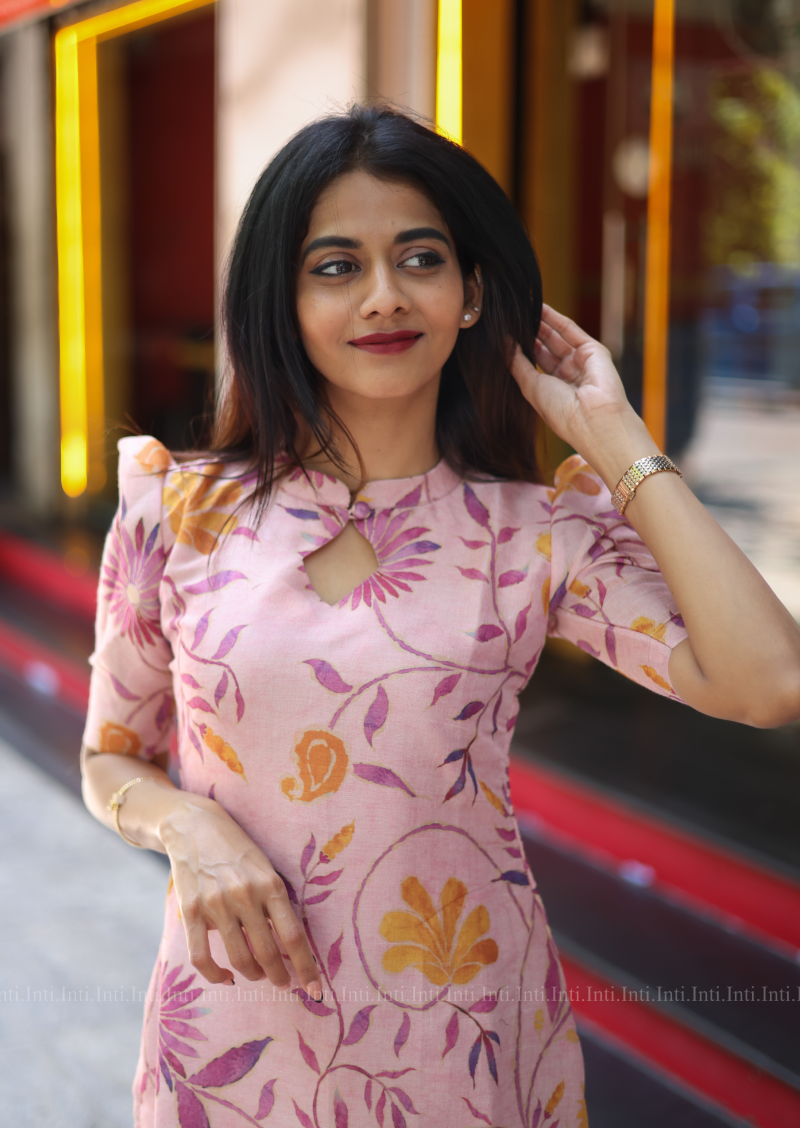 Hushed Plum Kurti