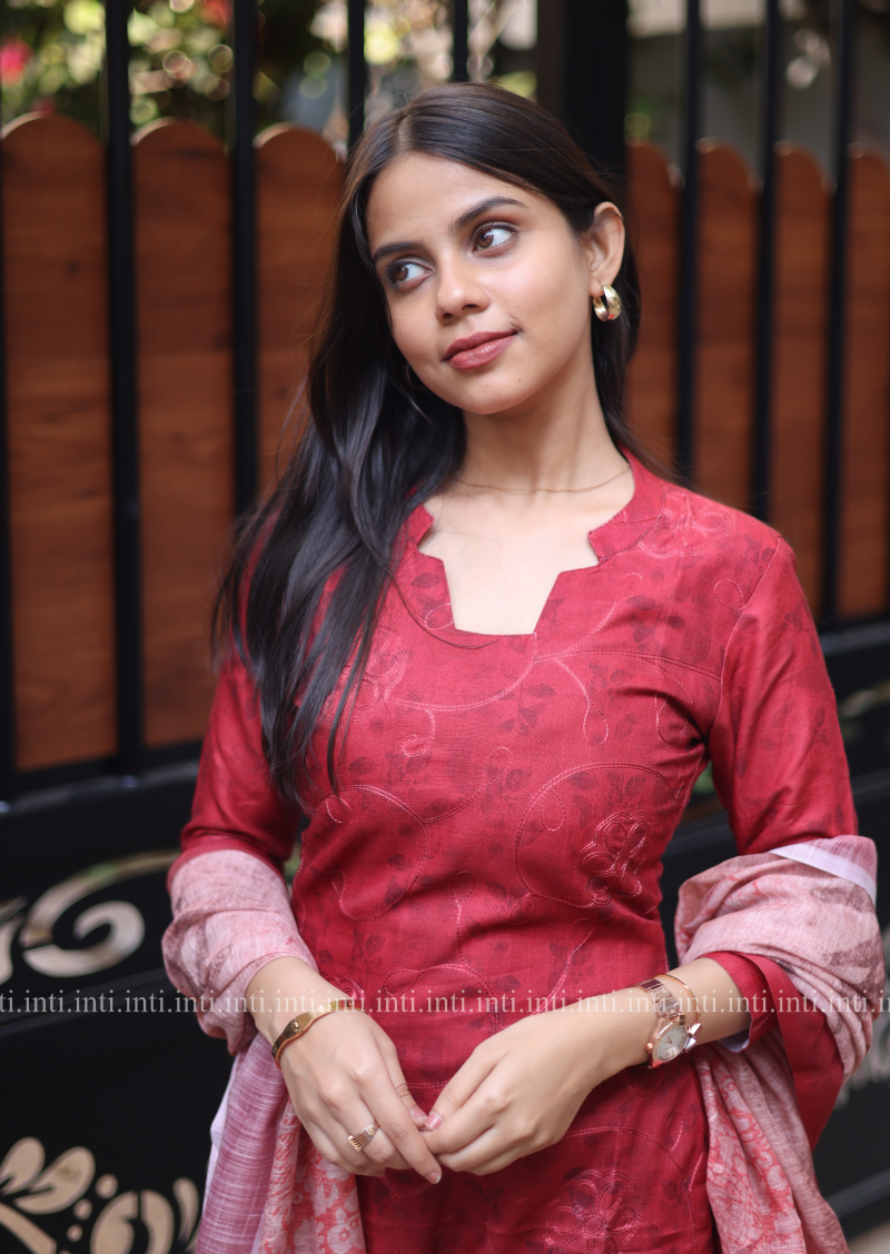 Brickberry Bliss Top and Dupatta Set