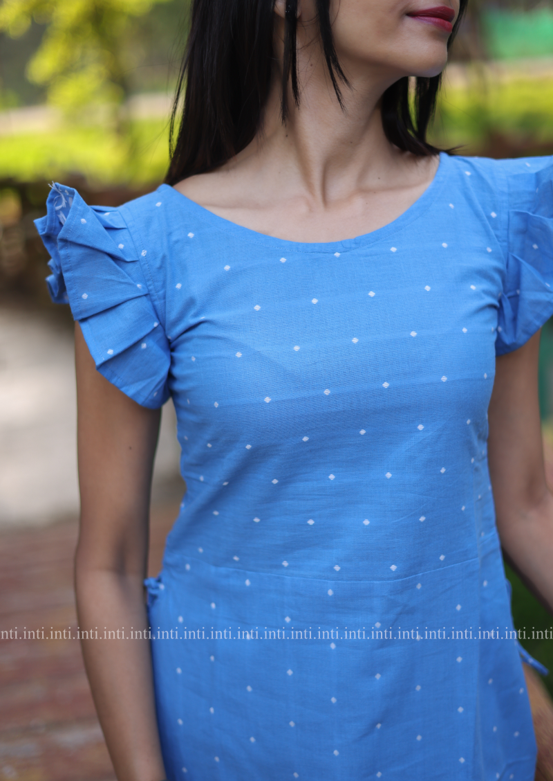 Icy Blue Top & Pant Set