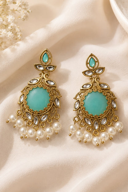 Mintara dew drop Earrings