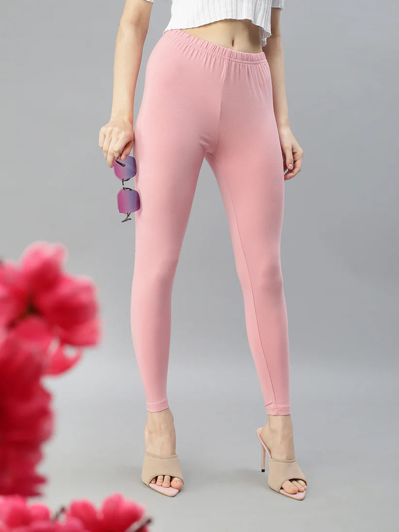 Prisma Ankle Legging - Dusty Pink