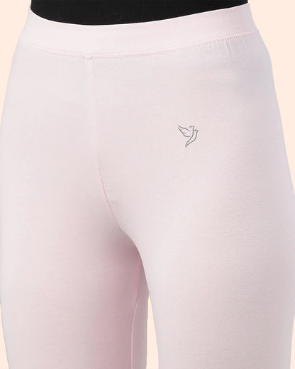 Twin Birds Churidar Legging - Mid Pink