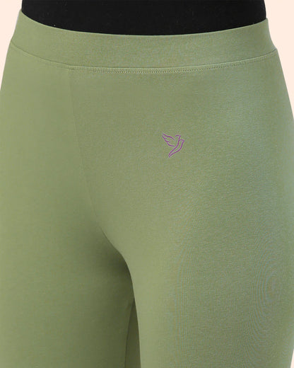 Twin Birds Churidar Legging - Cactus