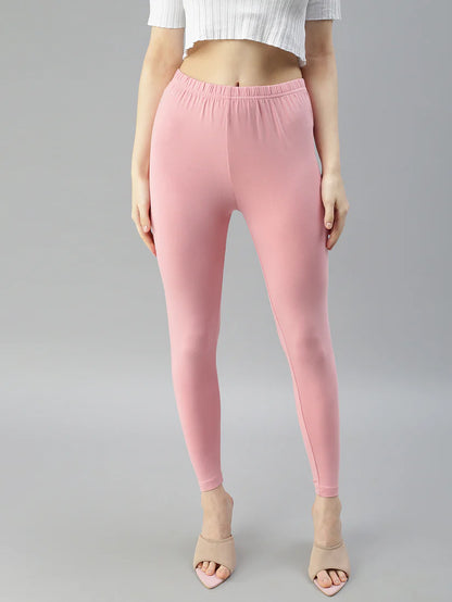 Prisma Ankle Legging - Dusty Pink