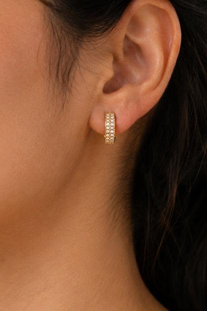 Radiant Circle Earrings