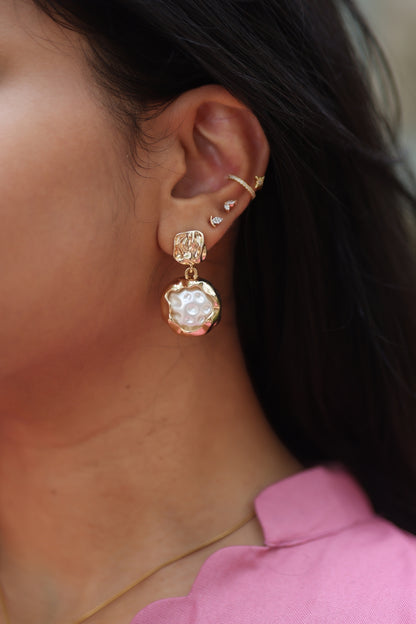 Statement Disc Earrings