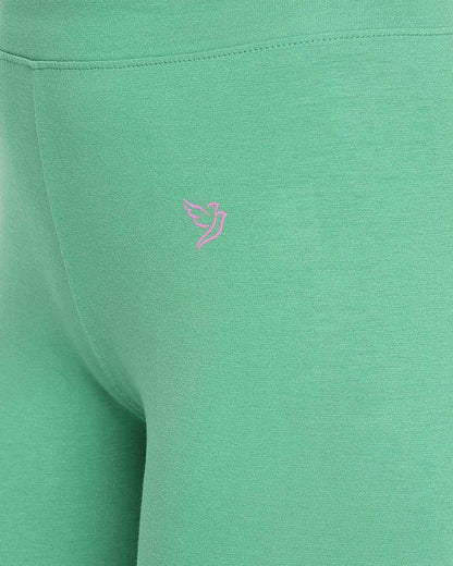 Twin Birds Churidar Legging - Green Grass
