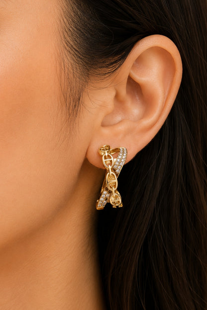 Signature Ribbon Earrings